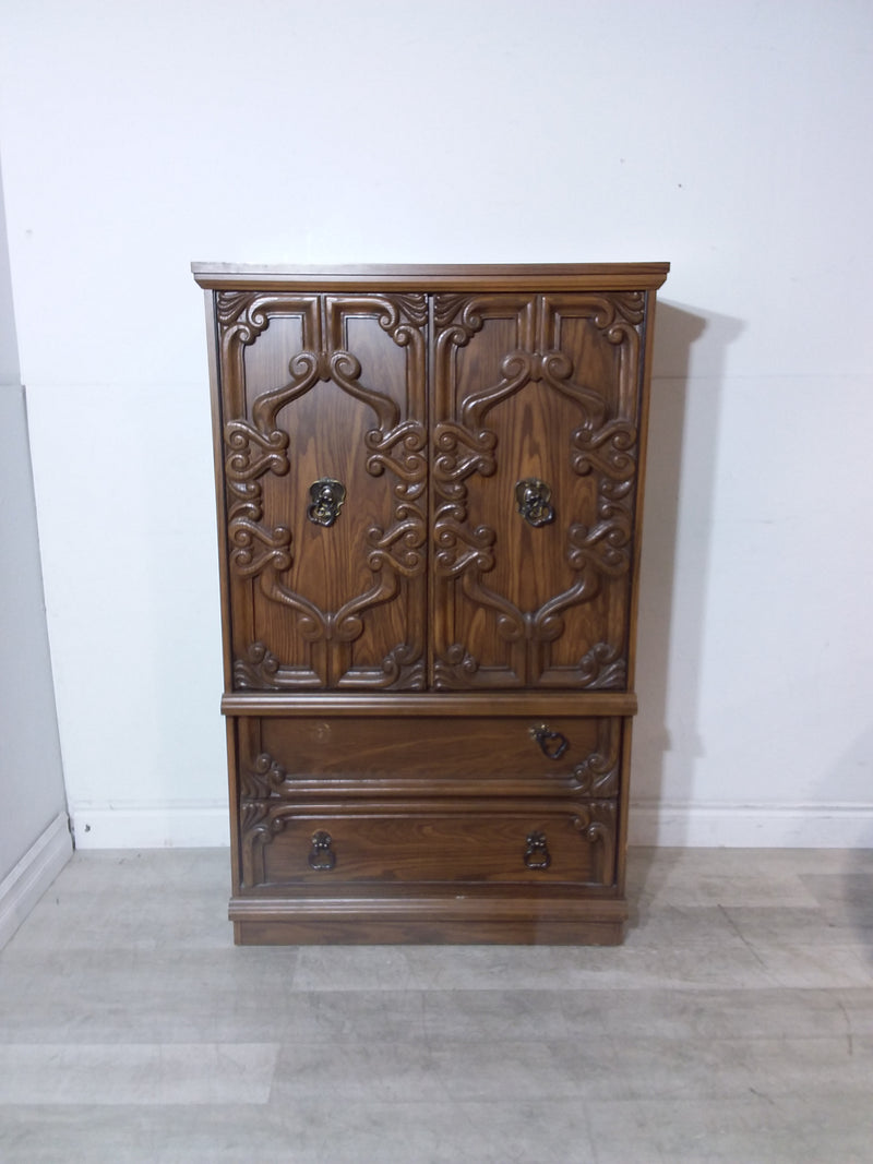 Traditional Wood Armoire