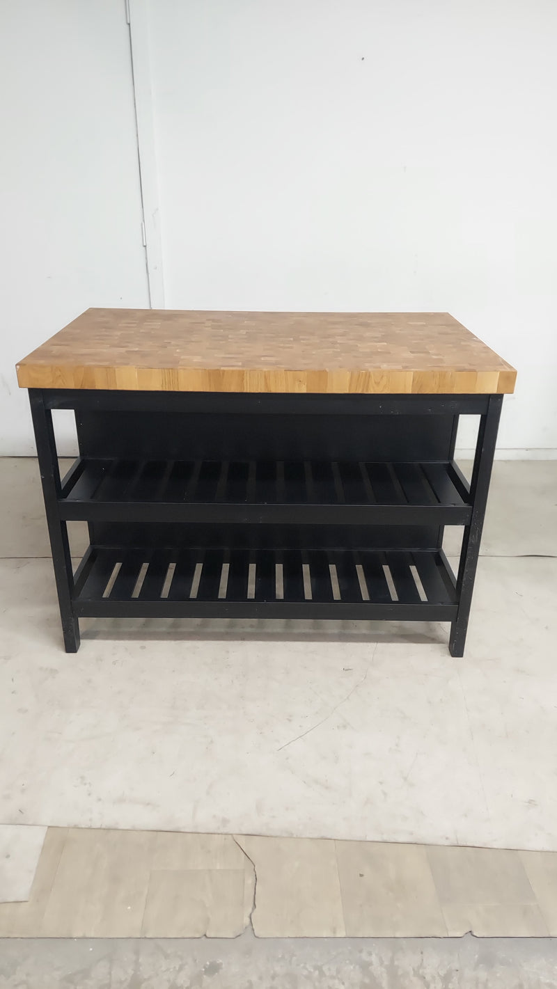 49.5" Vadholma Kitchen Island With Rack