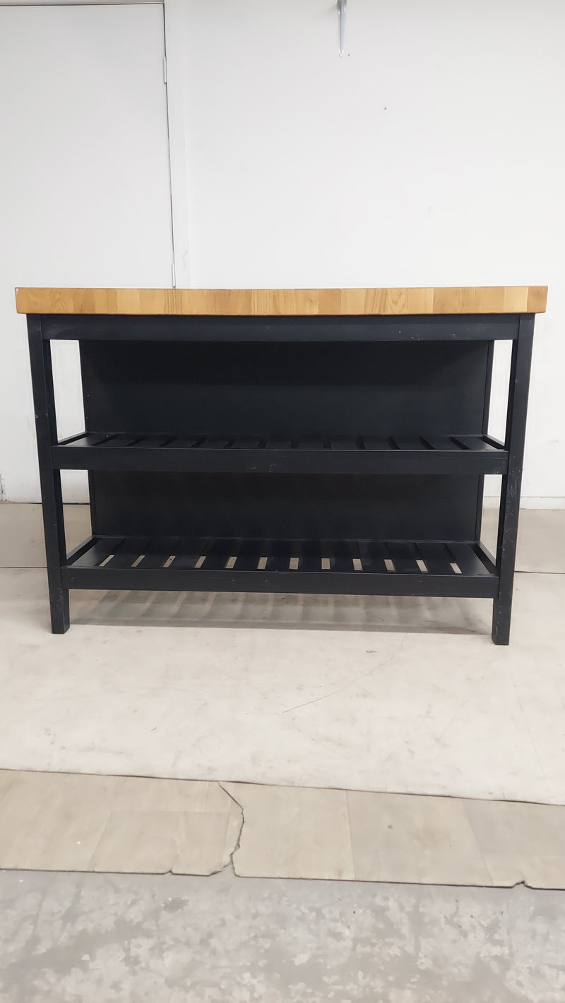 49.5" Vadholma Kitchen Island With Rack