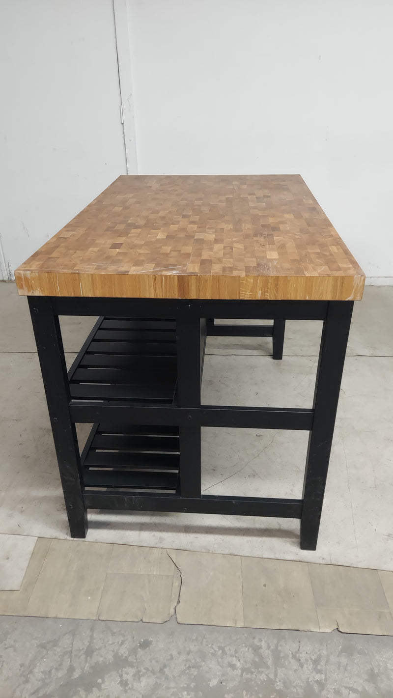 49.5" Vadholma Kitchen Island With Rack