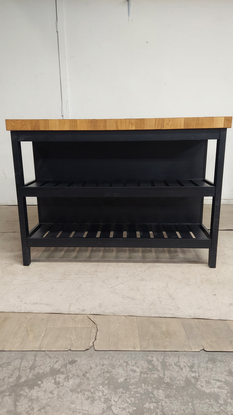 49.5" Vadholma Kitchen Island With Rack