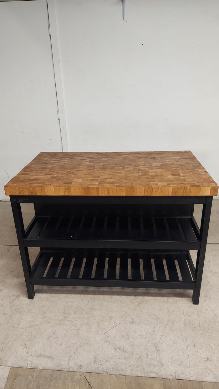 49.5" Vadholma Kitchen Island With Rack