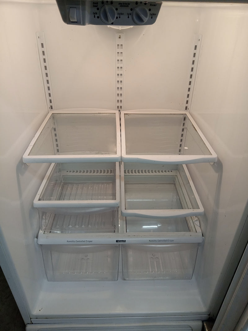 65" Kenmore White Refrigerator