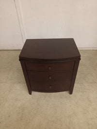 24"W Crate & Barrel 3 Drawer Nightstand