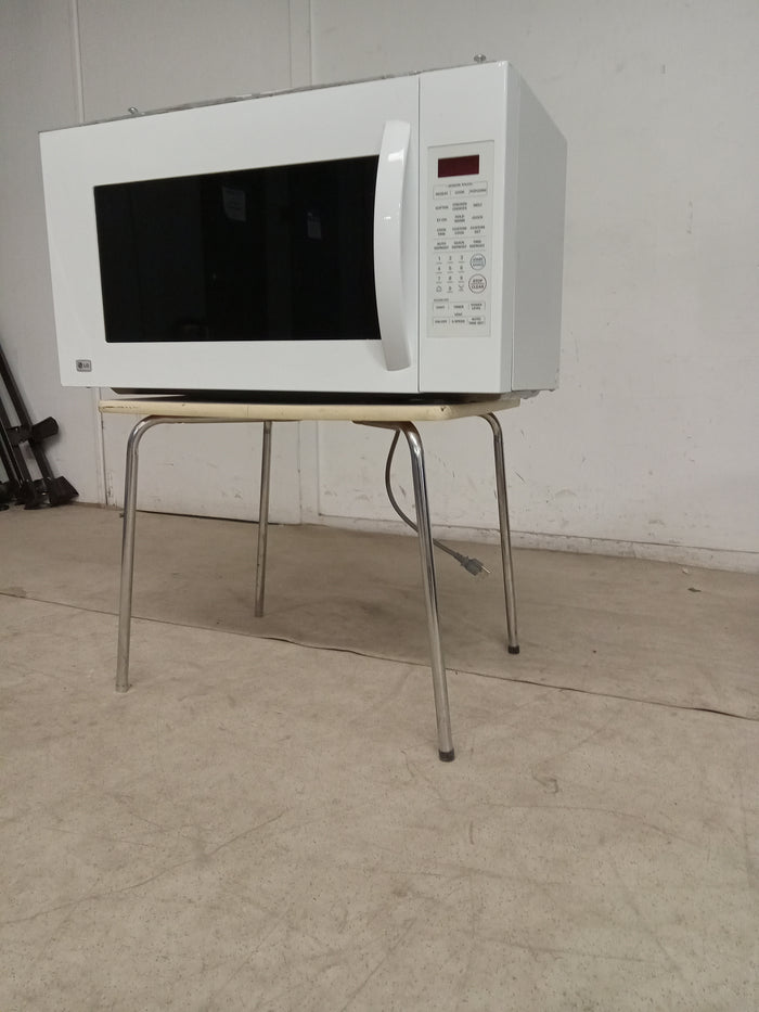 29" LG White Over the Range Microwave