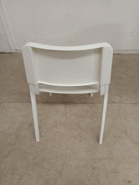 18" Ikea TEODORES White Chair