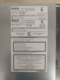 31"W Bosch Black Electric Cooktop