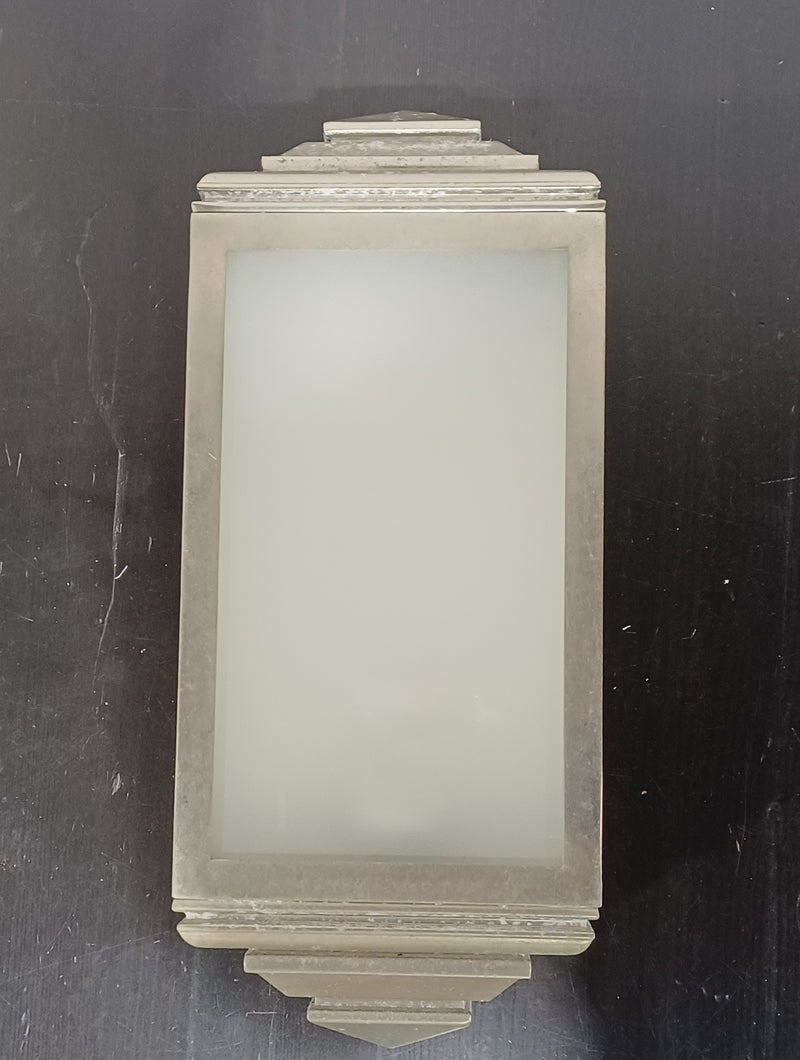 Silver Wall Sconce