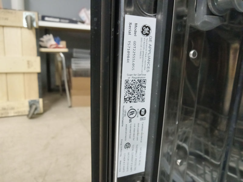 23.25"W General Electric Stainless Steel Dishwasher