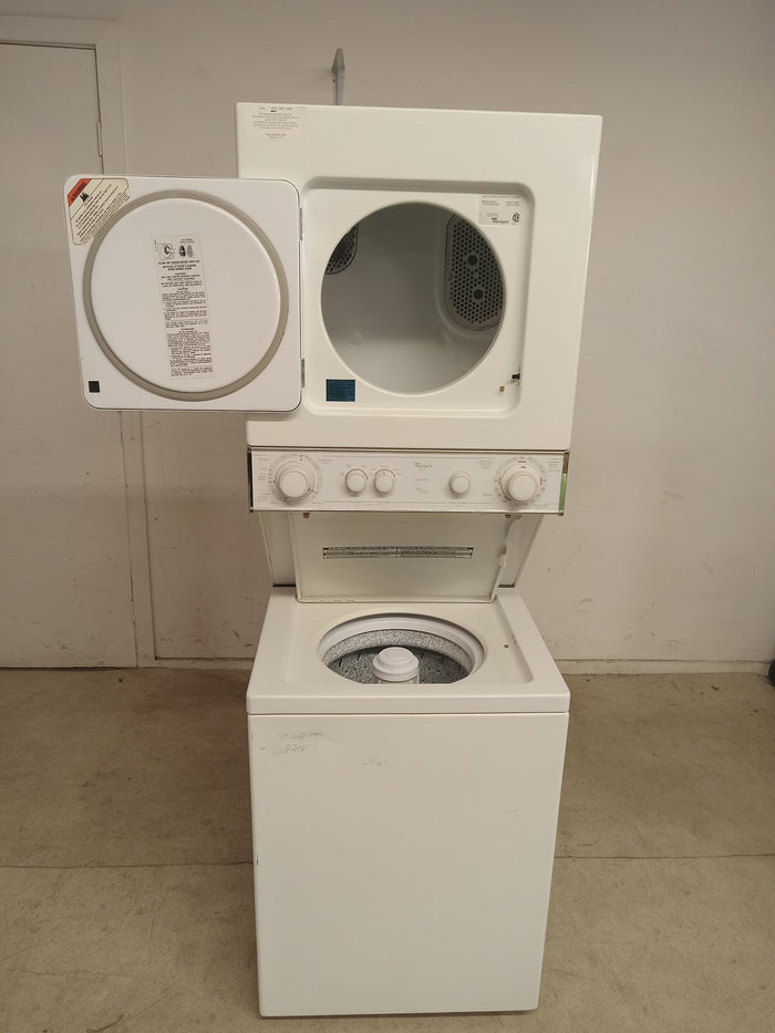 24"W White Whirlpool Washer/Dryer Combo