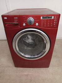 27"W Red LG Washing Machine