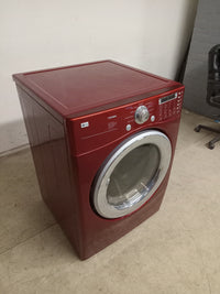 27"W Red LG Laundry Dryer