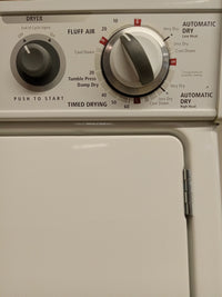27.5" W Whirlpool Washer and Dryer Combo