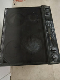 30"W Black Whirlpool Gold Electric Stove