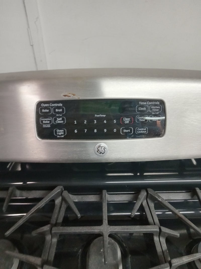 30"W General Electric Stainless Steel Gas Stove