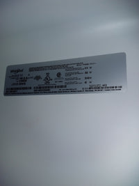 Whirlpool Stainless Steel French Fridge / Freezer