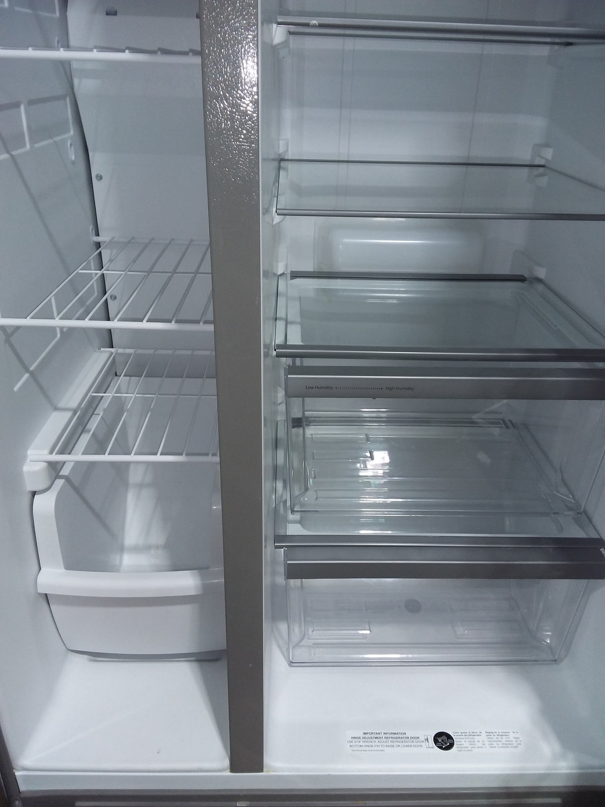 Whirlpool Stainless Steel French Fridge / Freezer