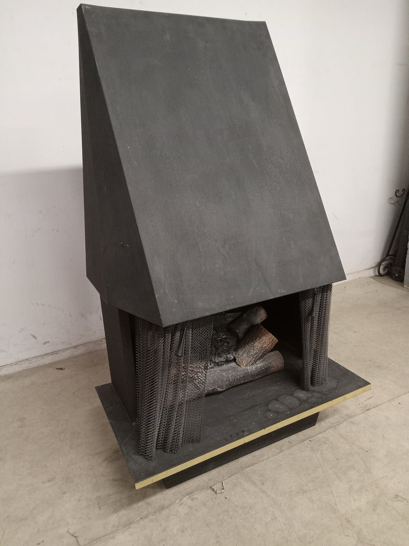 Gothic Style Electric Fireplace