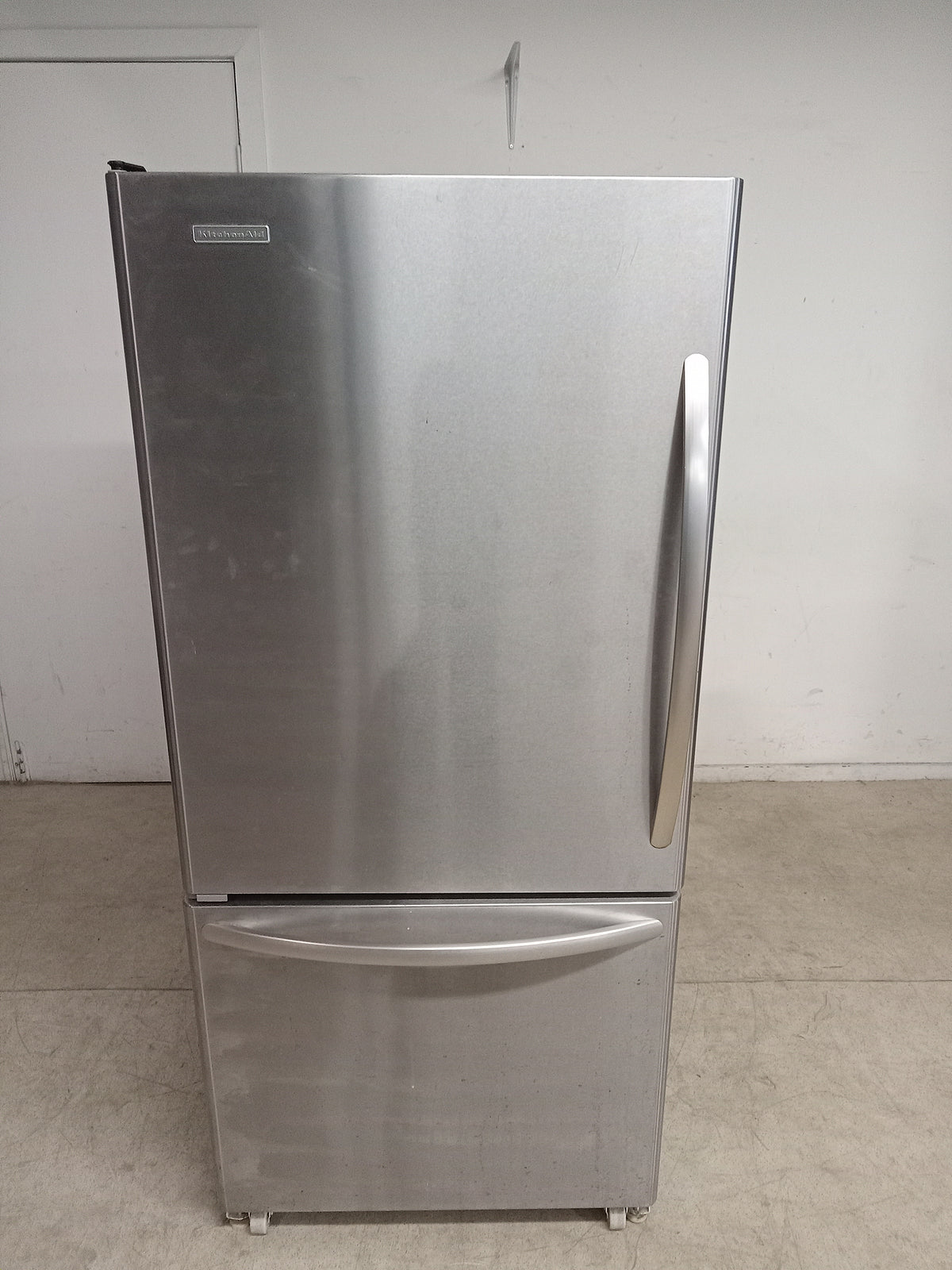 29.5"W Stainless Steel Kitchen Aid Refrigerator