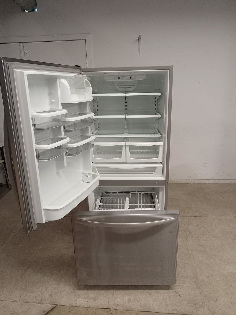 29.5"W Stainless Steel Kitchen Aid Refrigerator