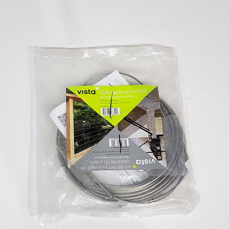 Vista 50ft Cable Rail In-Fill Kit