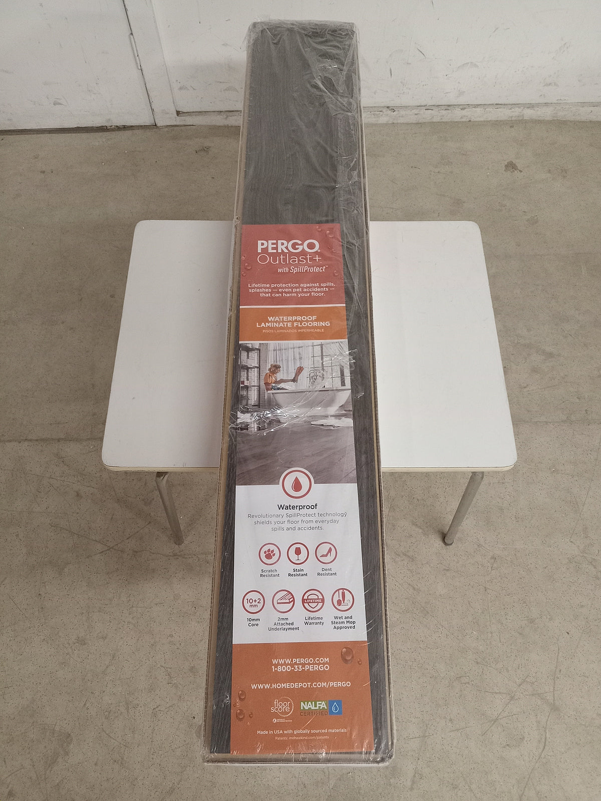 Pergo Outlast with Spill Protect Waterproof Laminate Flooring