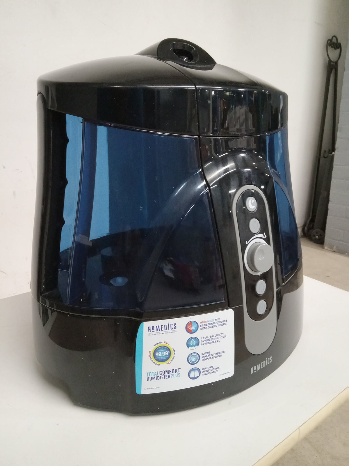 13"W Homedics Total Comfort Humidifier Plus