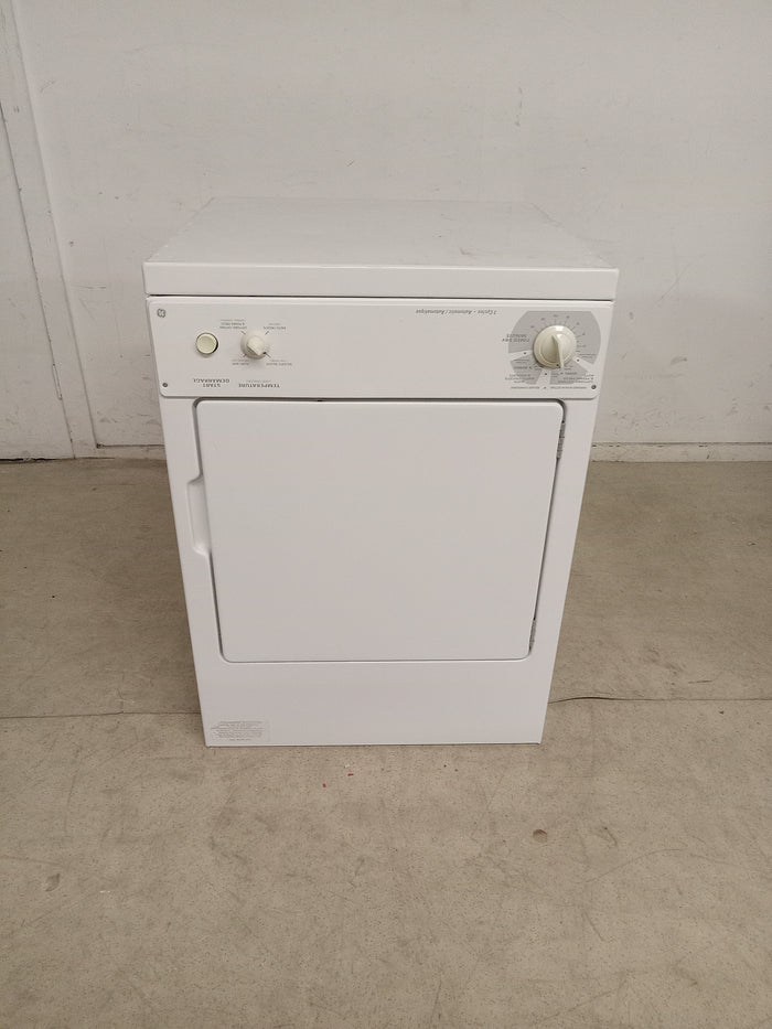 23.5"W White Stackable Clothes Dryer
