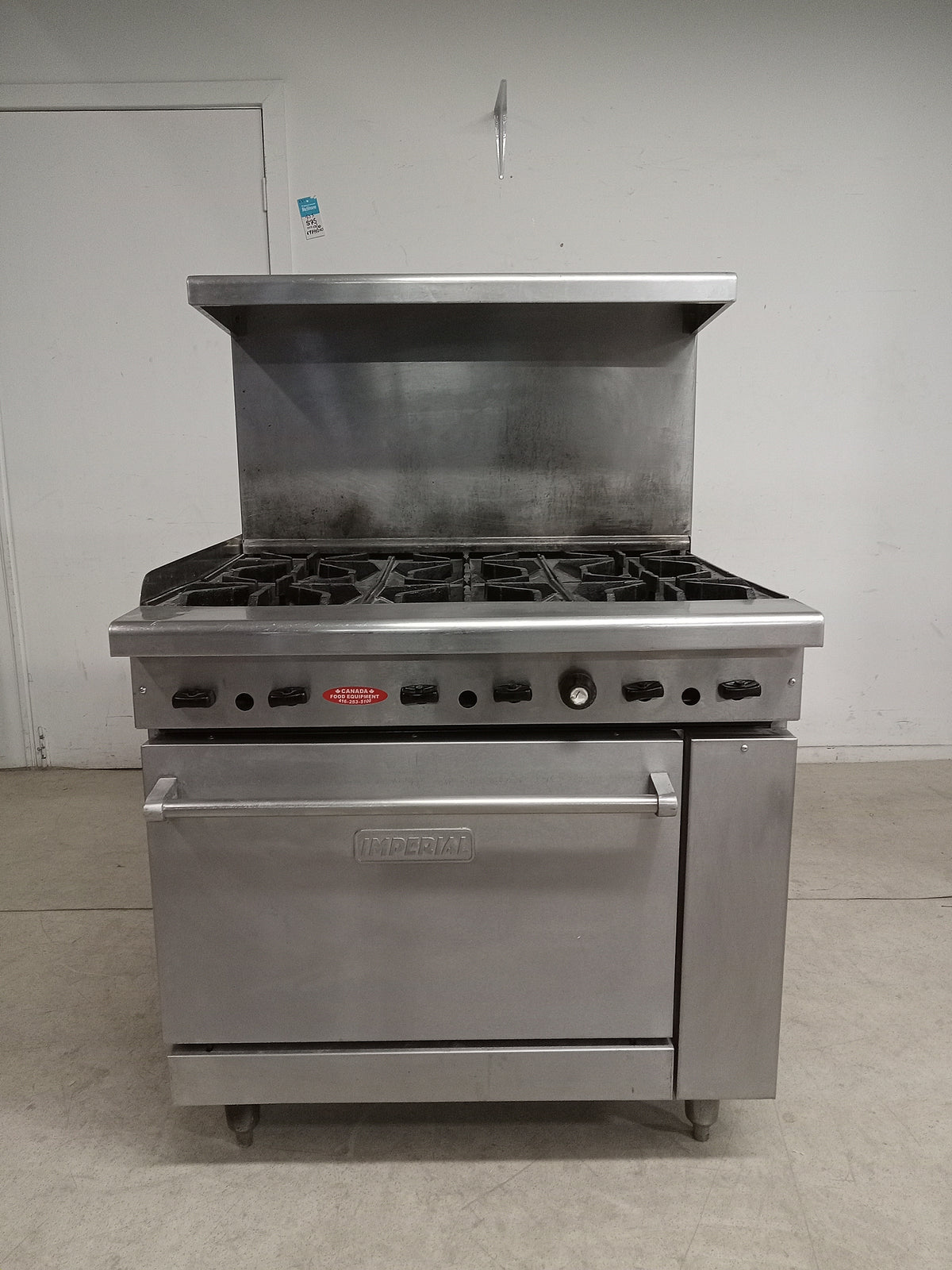 36"W Commercial Gas Cooking Stove