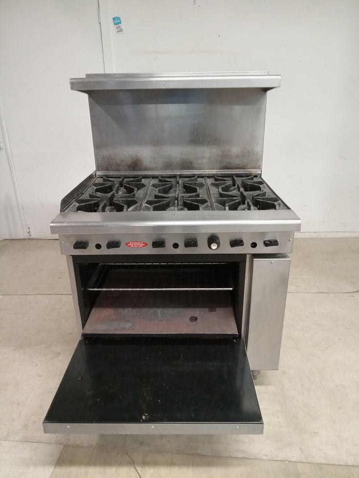 36"W Commercial Gas Cooking Stove