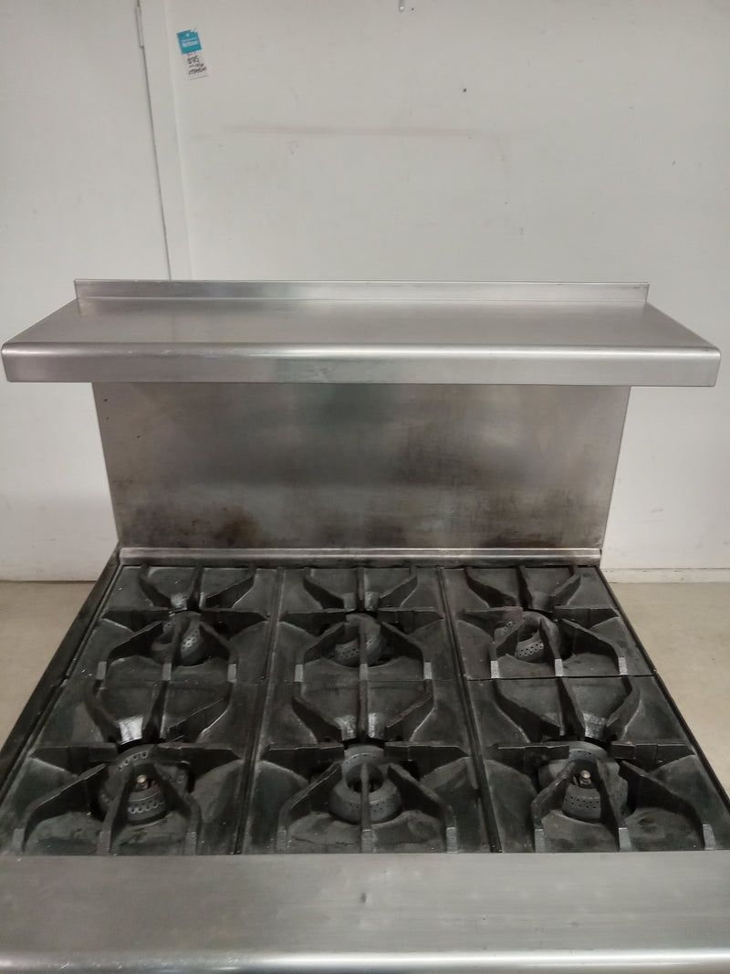 36"W Commercial Gas Cooking Stove