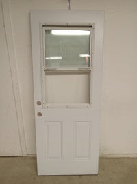 79" x 48" White Exterior Door