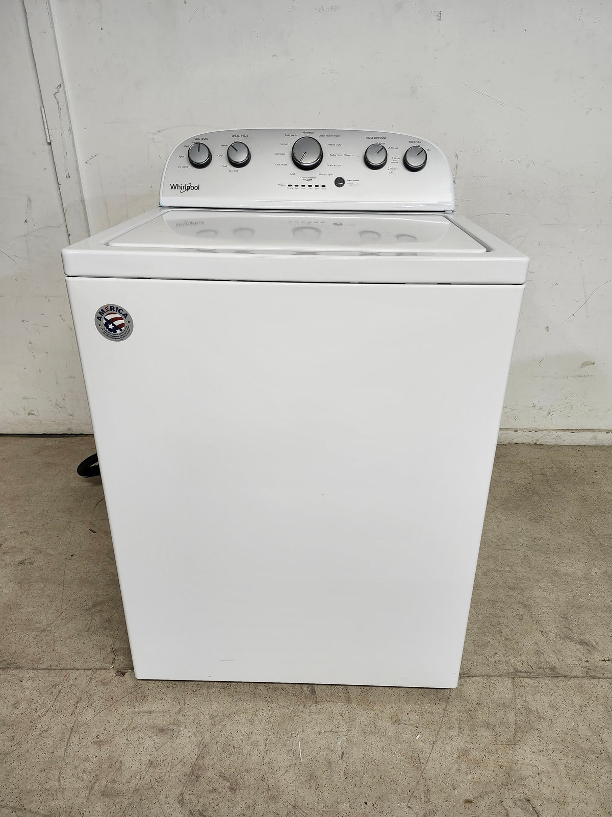 27" Whirlpool Washer