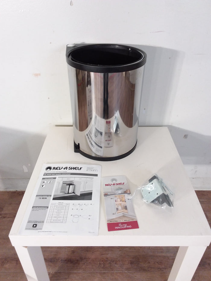 Pivot-Out Waste Container