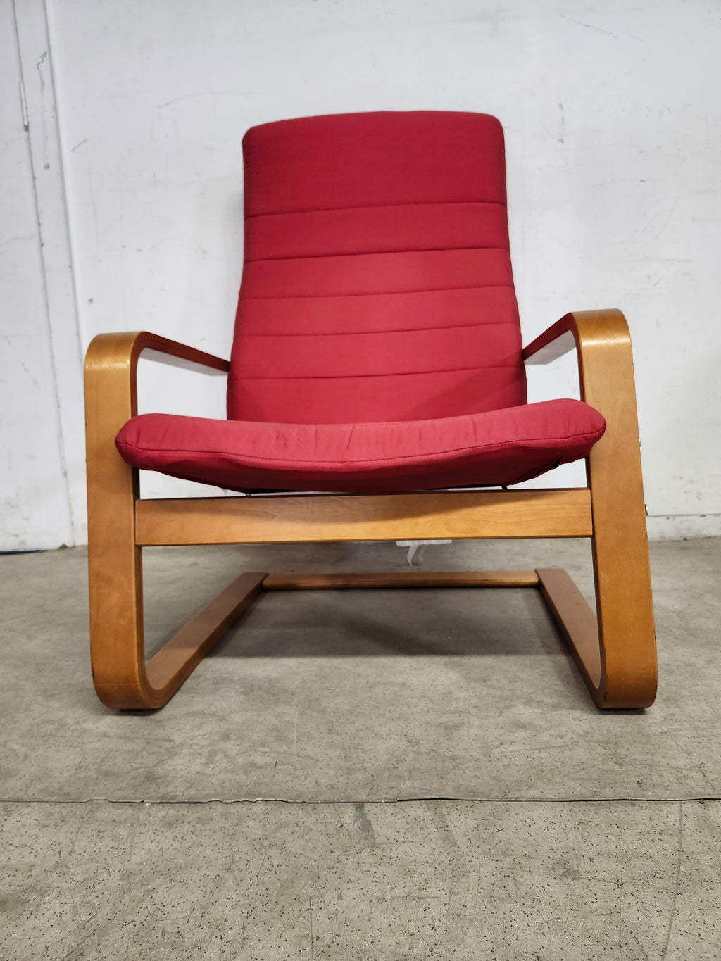 27" Red Arm Chair