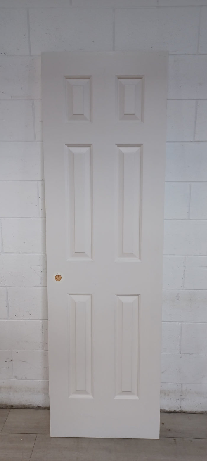 24"W x 80"H White Hollow Door