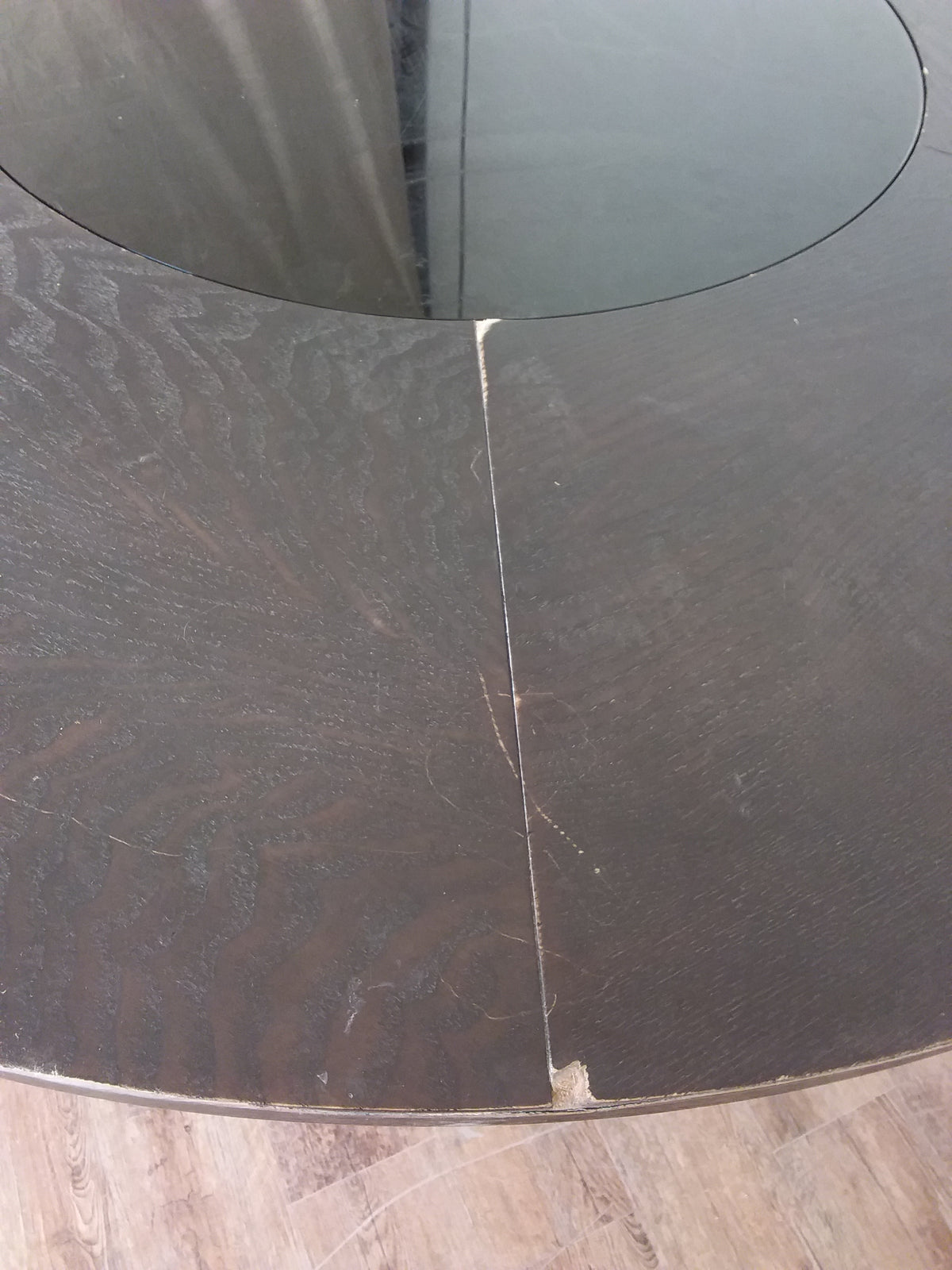 Round Table With Glass Lazy Susan Habitat ReStore GTA