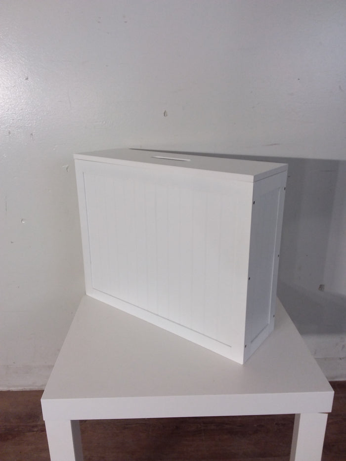White MDF Storage Box