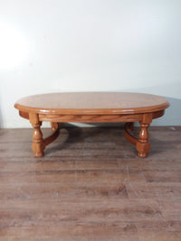 Rounded Oak Coffee Table