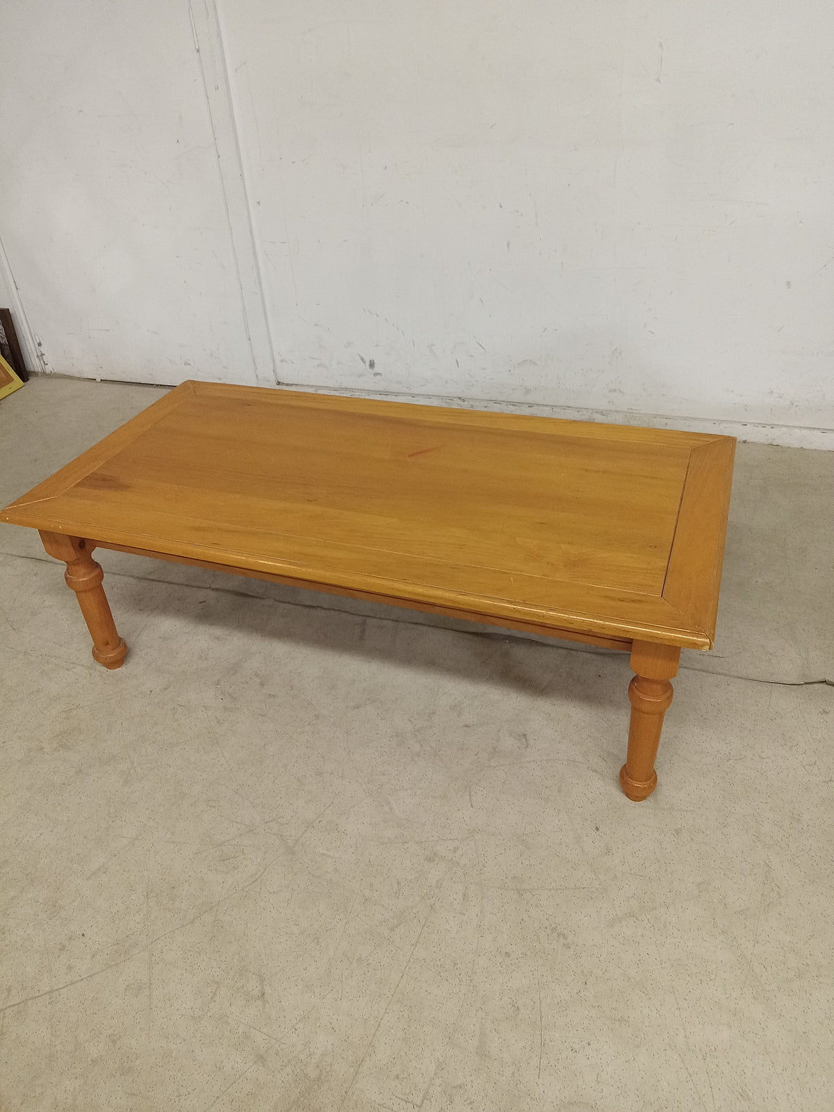 48"W Wooden Coffee Table