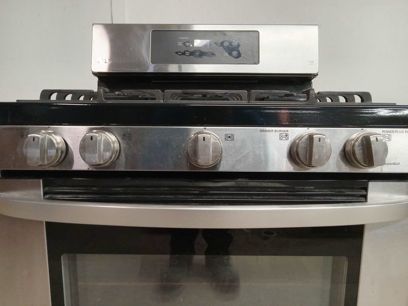 30"W LG Stainless Steel Gas Stove