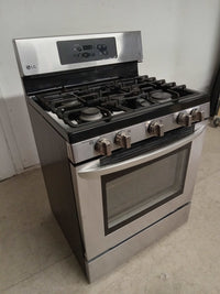 30"W LG Stainless Steel Gas Stove
