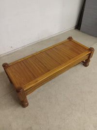 57"W Solid Wood Coffee Table