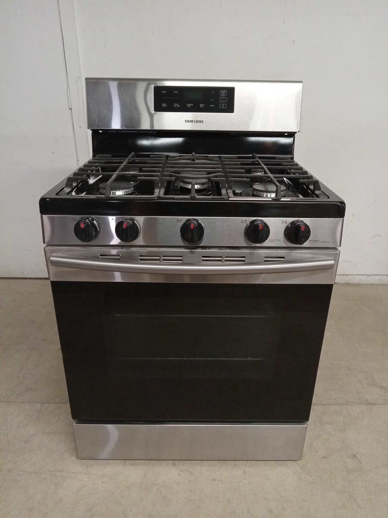 40"W Samsung Stainless Steel Gas Range
