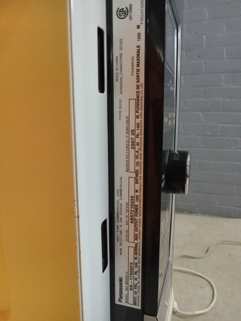 22"W Panasonic Stainless Steel Microwave