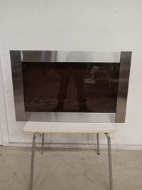 31"W Stainless Steel Electric Fireplace