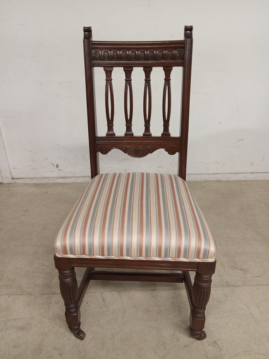 Set of 4 Antique Wooden Chairs