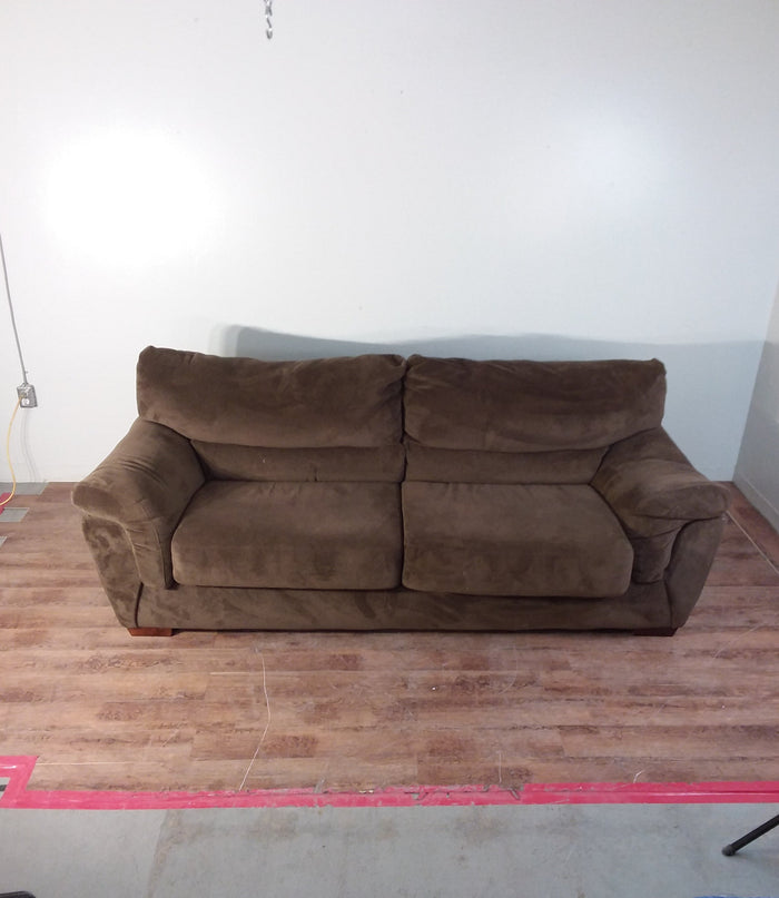 Greater Green Bay Habitat for Humanity ReStore - Red plaid sofa