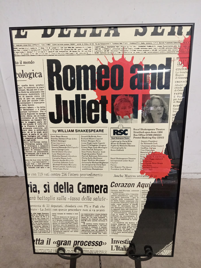 Romeo and Juliet Wall Poster