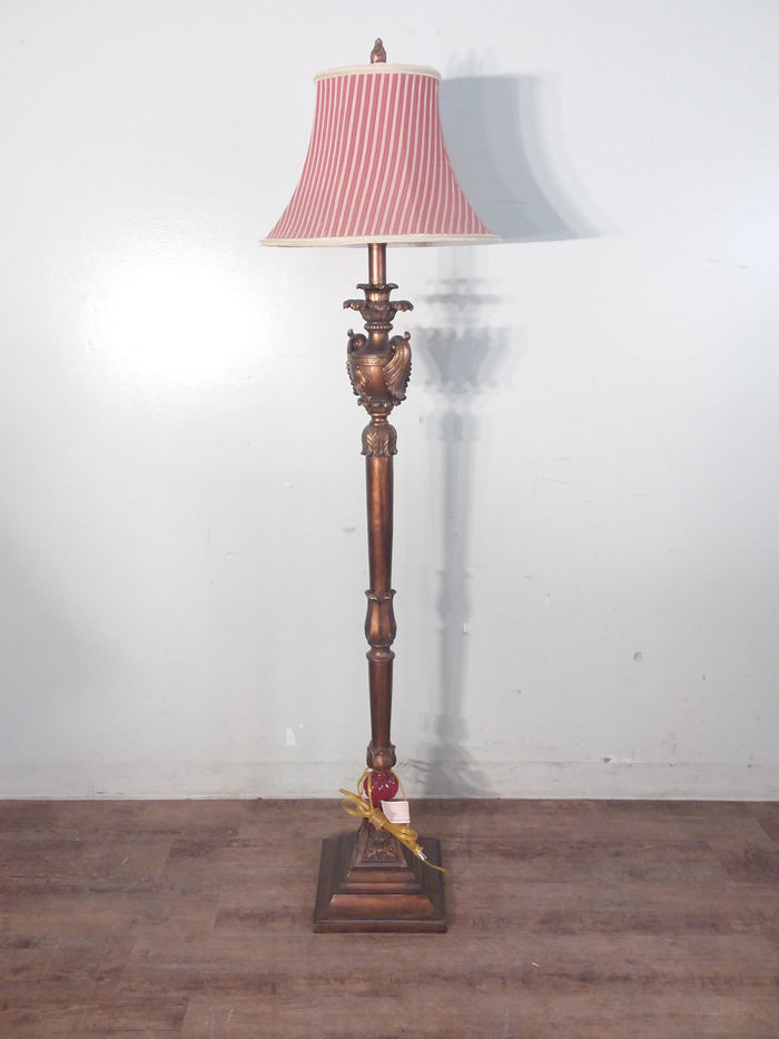 Antique Bronze Colored Lamp